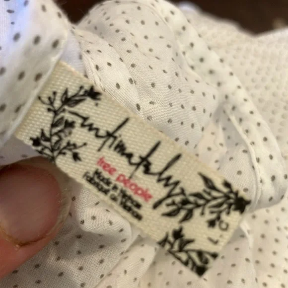 Intimately, free people, fully sheer lightweight summer nightgown - Picture 9 of 9